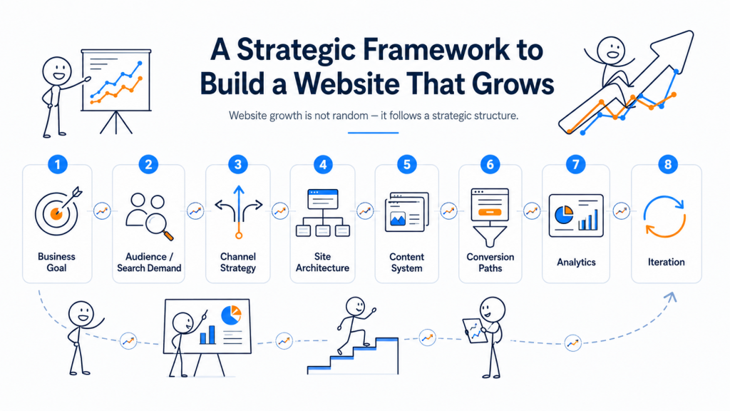 A strategic framework to build a website that grows - Marketing Lab - Web Idea US