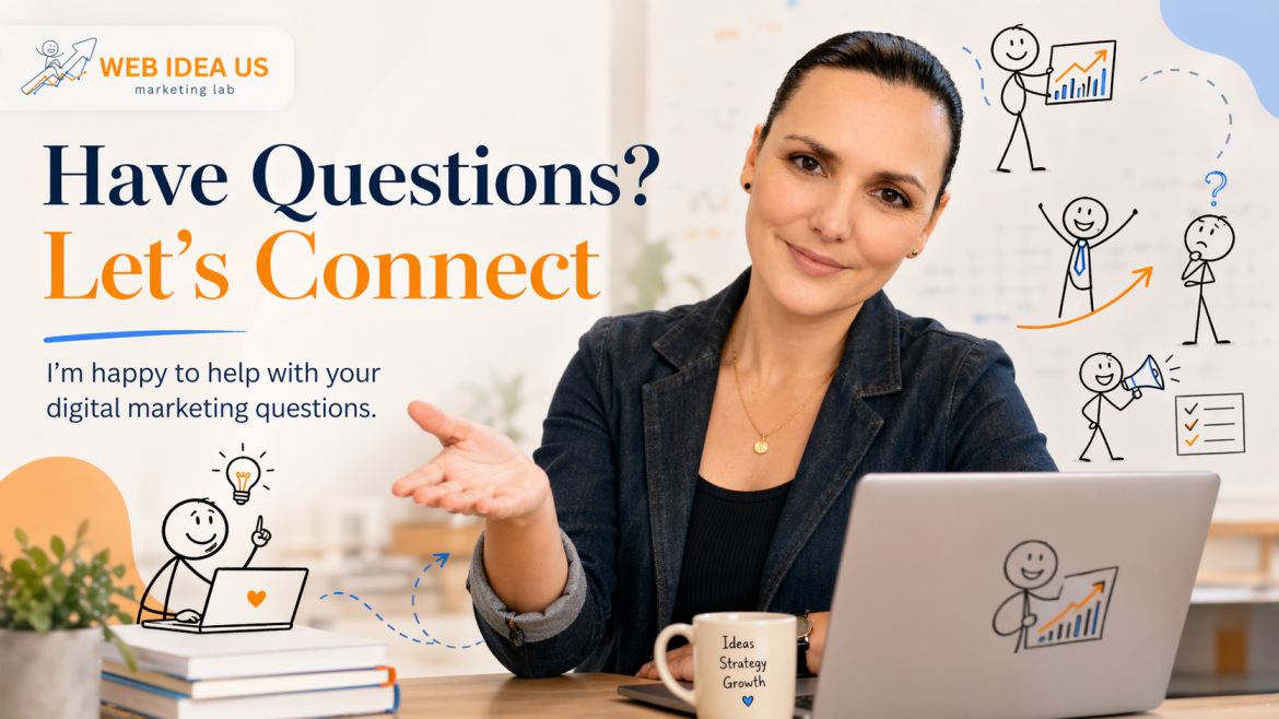 Contact Digital Marketing Manager for Questions Web Idea US Marketing Lab